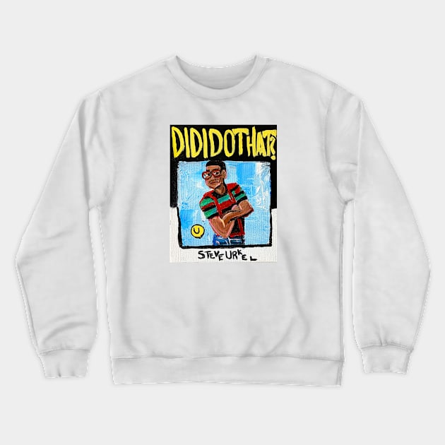 Steve Urkel Crewneck Sweatshirt by ElSantosWorld